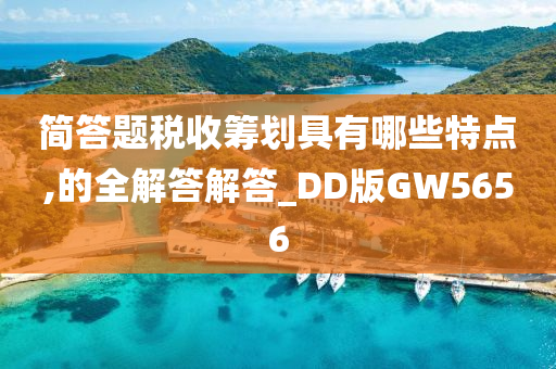 简答题税收筹划具有哪些特点,的全解答解答_DD版GW5656