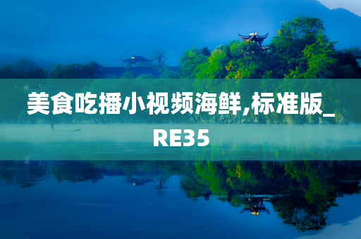 美食吃播小视频海鲜,标准版_RE35