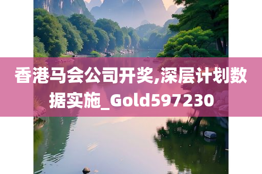 香港马会公司开奖,深层计划数据实施_Gold597230