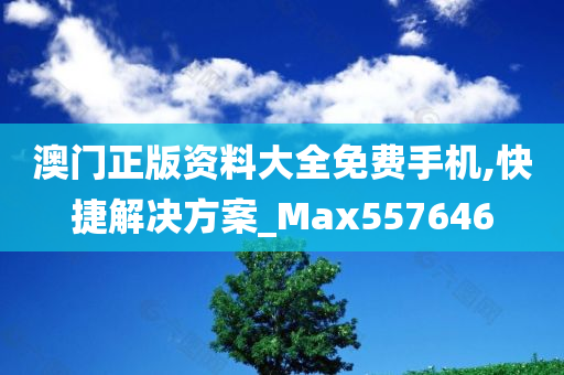 澳门正版资料大全免费手机,快捷解决方案_Max557646