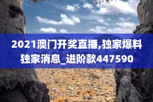 2021澳门开奖直播,独家爆料独家消息_进阶款447590