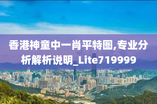 香港神童中一肖平特图,专业分析解析说明_Lite719999