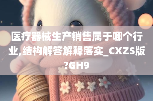 医疗器械生产销售属于哪个行业,结构解答解释落实_CXZS版?GH9