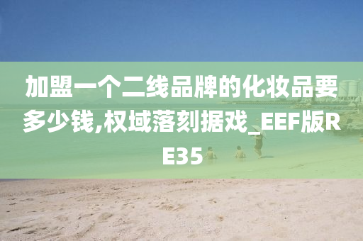 加盟一个二线品牌的化妆品要多少钱,权域落刻据戏_EEF版RE35