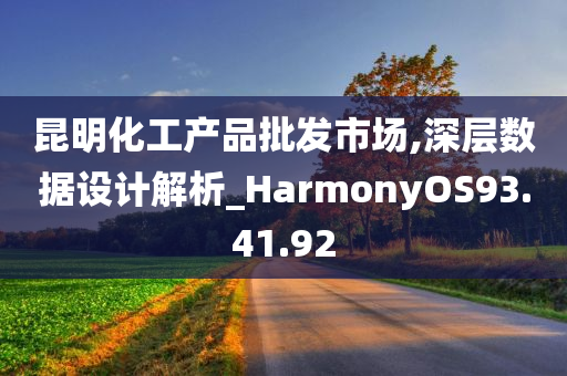 昆明化工产品批发市场,深层数据设计解析_HarmonyOS93.41.92