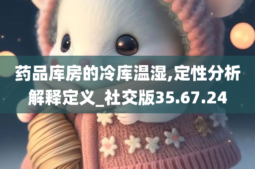 药品库房的冷库温湿,定性分析解释定义_社交版35.67.24