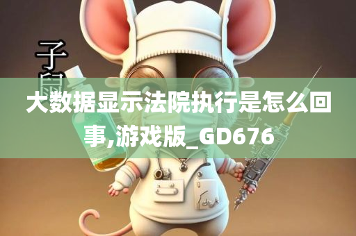 大数据显示法院执行是怎么回事,游戏版_GD676