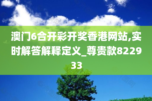 澳门6合开彩开奖香港网站,实时解答解释定义_尊贵款822933