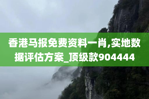 香港马报免费资料一肖,实地数据评估方案_顶级款904444