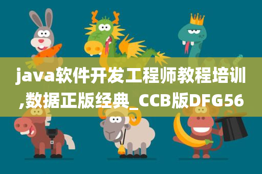 java软件开发工程师教程培训,数据正版经典_CCB版DFG56