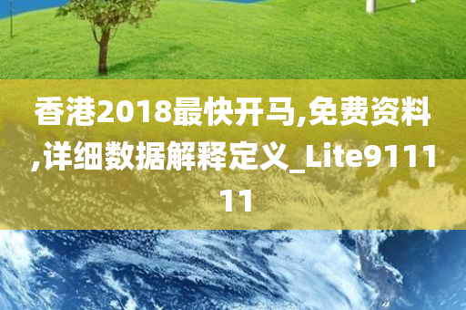 香港2018最快开马,免费资料,详细数据解释定义_Lite911111