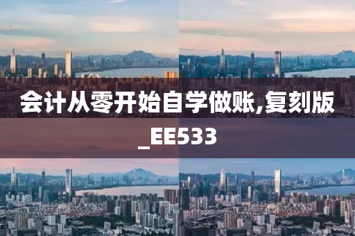 会计从零开始自学做账,复刻版_EE533