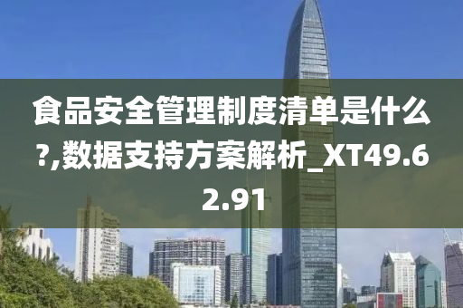 食品安全管理制度清单是什么?,数据支持方案解析_XT49.62.91