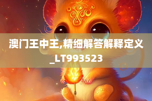 澳门王中王,精细解答解释定义_LT993523