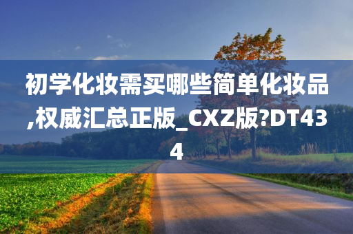 初学化妆需买哪些简单化妆品,权威汇总正版_CXZ版?DT434