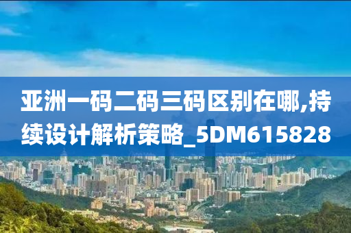 亚洲一码二码三码区别在哪,持续设计解析策略_5DM615828