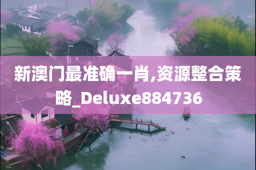 新澳门最准确一肖,资源整合策略_Deluxe884736