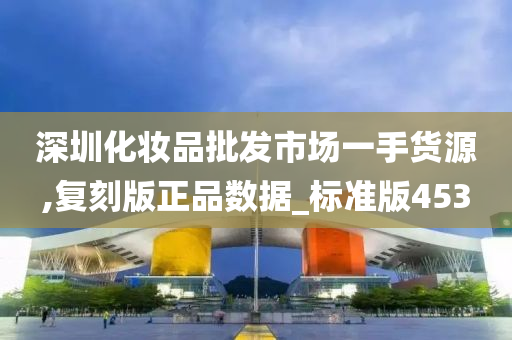 深圳化妆品批发市场一手货源,复刻版正品数据_标准版453