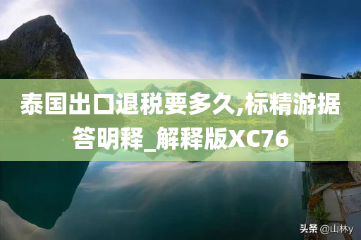 泰国出口退税要多久,标精游据答明释_解释版XC76