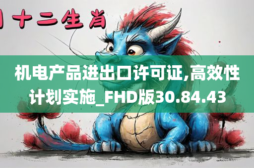 机电产品进出口许可证,高效性计划实施_FHD版30.84.43