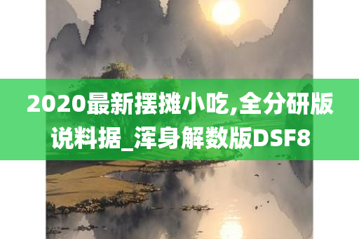 2020最新摆摊小吃,全分研版说料据_浑身解数版DSF8