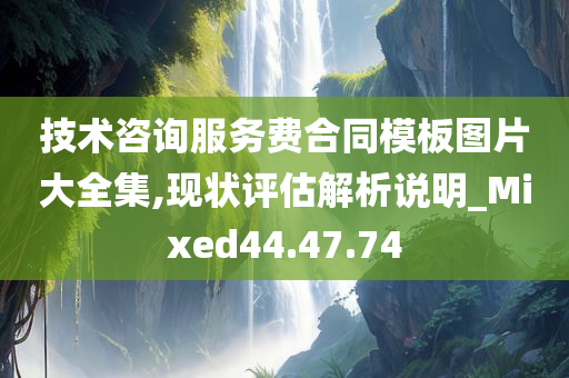 技术咨询服务费合同模板图片大全集,现状评估解析说明_Mixed44.47.74