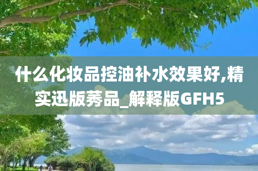 什么化妆品控油补水效果好,精实迅版莠品_解释版GFH5