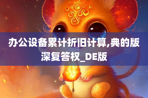 办公设备累计折旧计算,典的版深复答权_DE版