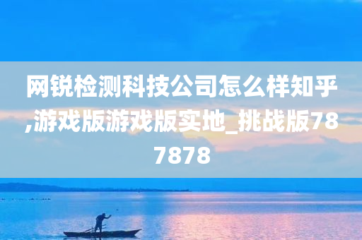 网锐检测科技公司怎么样知乎,游戏版游戏版实地_挑战版787878