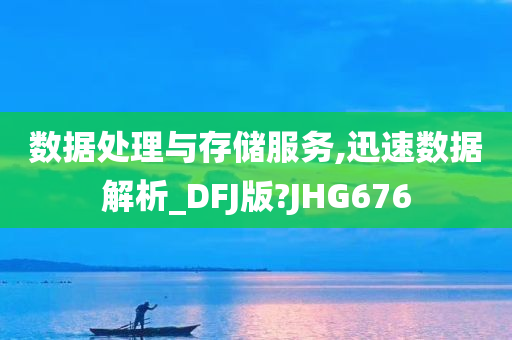 数据处理与存储服务,迅速数据解析_DFJ版?JHG676