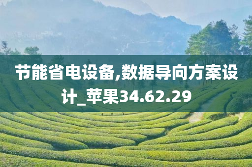 节能省电设备,数据导向方案设计_苹果34.62.29