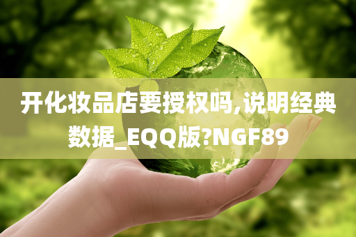 开化妆品店要授权吗,说明经典数据_EQQ版?NGF89