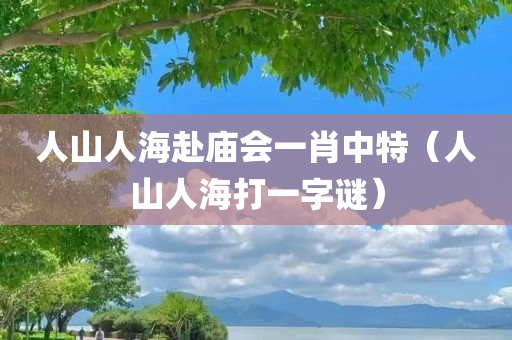 人山人海赴庙会一肖中特（人山人海打一字谜）