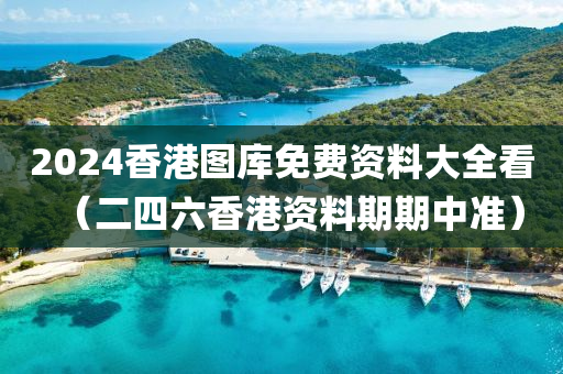 2024香港图库免费资料大全看（二四六香港资料期期中准）