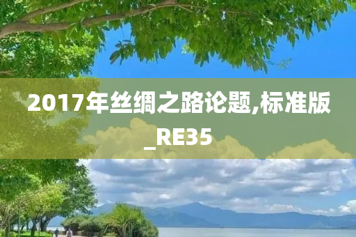 2017年丝绸之路论题,标准版_RE35