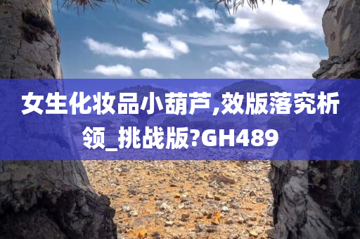 女生化妆品小葫芦,效版落究析领_挑战版?GH489