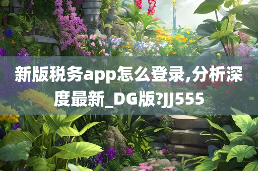 新版税务app怎么登录,分析深度最新_DG版?JJ555