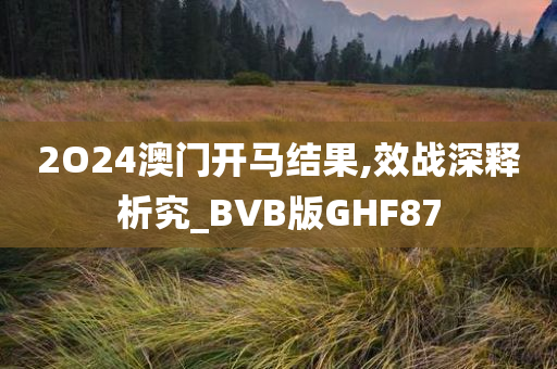 2O24澳门开马结果,效战深释析究_BVB版GHF87