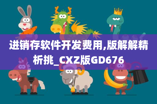 进销存软件开发费用,版解解精析挑_CXZ版GD676