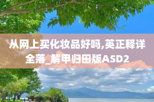 从网上买化妆品好吗,英正释详全落_解甲归田版ASD2