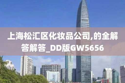 上海松汇区化妆品公司,的全解答解答_DD版GW5656