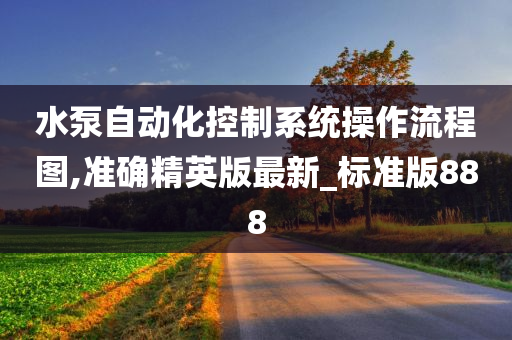 水泵自动化控制系统操作流程图,准确精英版最新_标准版888