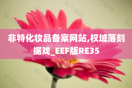 非特化妆品备案网站,权域落刻据戏_EEF版RE35