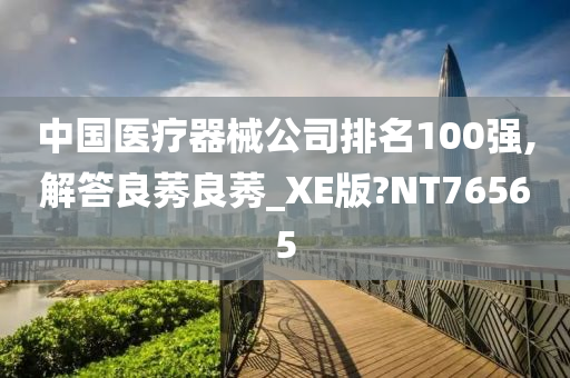 中国医疗器械公司排名100强,解答良莠良莠_XE版?NT76565