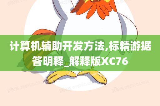 计算机辅助开发方法,标精游据答明释_解释版XC76