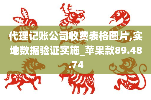 代理记账公司收费表格图片,实地数据验证实施_苹果款89.48.74