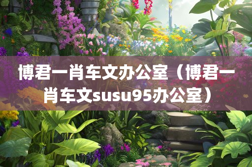 博君一肖车文办公室（博君一肖车文susu95办公室）