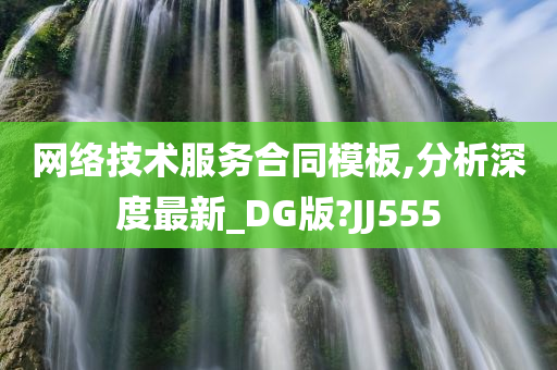 网络技术服务合同模板,分析深度最新_DG版?JJ555