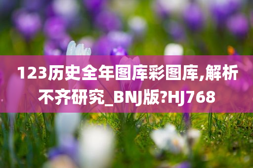 123历史全年图库彩图库,解析不齐研究_BNJ版?HJ768