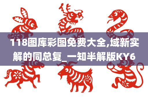 118图库彩图免费大全,域新实解的同总复_一知半解版KY6